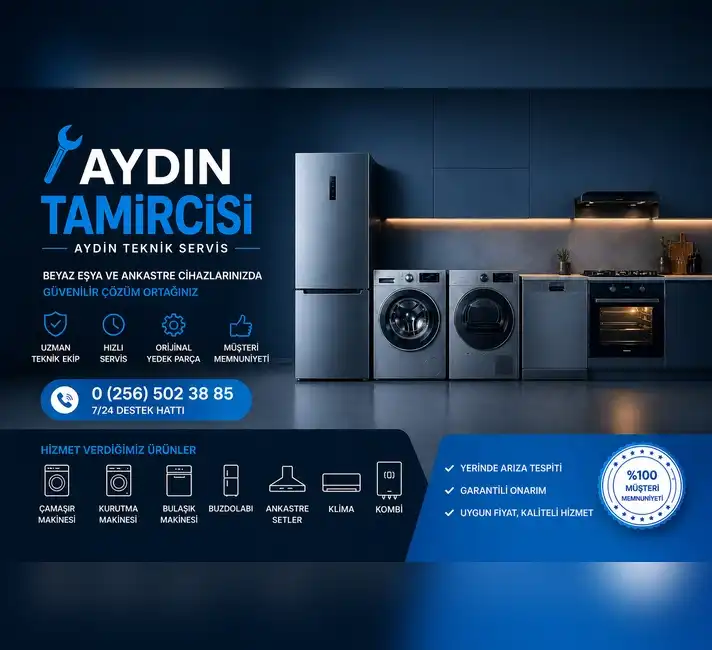 Aydın Efeler Bosch Servisi beyaz eşya teknik servis hizmeti